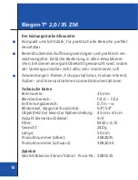 Preview for 14 page of Zeiss T* ZM-Mount Lenses Instruction Manual