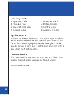 Preview for 21 page of Zeiss T* ZM-Mount Lenses Instruction Manual