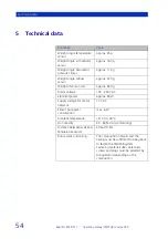 Предварительный просмотр 54 страницы Zeiss TEMPAR console Operating Manual