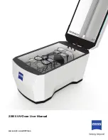 Zeiss UVClean User Manual preview