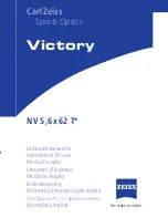 Preview for 2 page of Zeiss Victory NV 5,6 x 62 T series Instructions For Use Manual