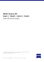 Предварительный просмотр 37 страницы Zeiss Victory RF 10x42 Instructions For Use Manual