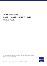 Preview for 86 page of Zeiss Victory RF 8x42 Instructions For Use Manual