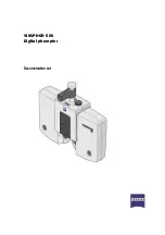 Zeiss VISUPHOR 500 User Manual предпросмотр