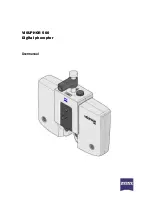 Предварительный просмотр 4 страницы Zeiss VISUPHOR 500 User Manual