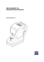 Предварительный просмотр 1 страницы Zeiss VISUREF 150 User Manual