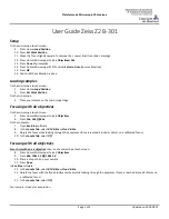 Preview for 2 page of Zeiss Z2 B-301 User Manual