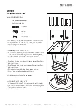 ZEITRAUM BONDT Assembly Instructions предпросмотр