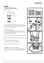 Предварительный просмотр 2 страницы ZEITRAUM BONDT Assembly Instructions