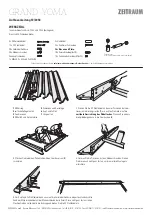 ZEITRAUM GRAND YOMA Assembly Instructions предпросмотр