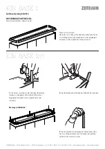 Предварительный просмотр 1 страницы ZEITRAUM KIN BASE 1 Assembly Instruction