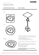 Предварительный просмотр 2 страницы ZEITRAUM KONTRA Assembly Instructions