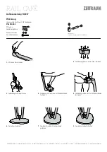 Предварительный просмотр 1 страницы ZEITRAUM RAIL Café Assembly Instruction