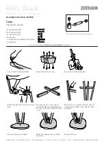 Предварительный просмотр 1 страницы ZEITRAUM RAIL Snack Assembly Instructions