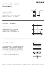 Предварительный просмотр 1 страницы ZEITRAUM SNOOZE MDF Assembly Instructions