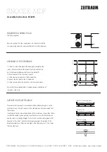 Предварительный просмотр 2 страницы ZEITRAUM SNOOZE MDF Assembly Instructions