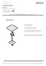 Предварительный просмотр 1 страницы ZEITRAUM VERMU Assembly Instructions