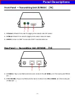 Preview for 5 page of Zektor 2CAT Z57BD2C User Manual