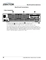 Preview for 16 page of Zektor CLARITY ELITE 8X8 User Manual