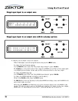 Предварительный просмотр 12 страницы Zektor HD1600-V2 User Manual