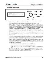 Preview for 17 page of Zektor HD1600-V2 User Manual