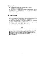 Preview for 8 page of Zell AC1000 Operation Manual