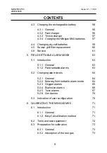 Preview for 9 page of Zellweger MINIGAS MK5 Operating Instructions Manual