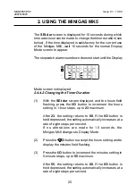 Preview for 25 page of Zellweger MINIGAS MK5 Operating Instructions Manual