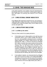 Preview for 41 page of Zellweger MINIGAS MK5 Operating Instructions Manual