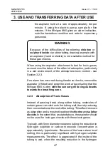 Preview for 47 page of Zellweger MINIGAS MK5 Operating Instructions Manual