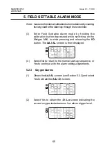 Preview for 65 page of Zellweger MINIGAS MK5 Operating Instructions Manual