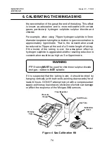 Preview for 74 page of Zellweger MINIGAS MK5 Operating Instructions Manual