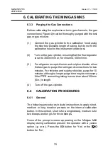 Preview for 75 page of Zellweger MINIGAS MK5 Operating Instructions Manual