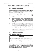 Preview for 76 page of Zellweger MINIGAS MK5 Operating Instructions Manual