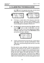 Preview for 78 page of Zellweger MINIGAS MK5 Operating Instructions Manual