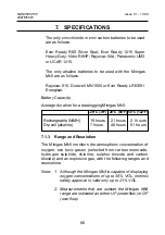 Preview for 86 page of Zellweger MINIGAS MK5 Operating Instructions Manual