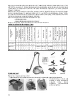 Preview for 58 page of Zelmer 1600 Instructions For Use Manual