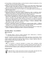 Предварительный просмотр 29 страницы Zelmer 176.6 User Manual