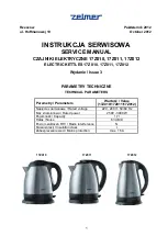 Предварительный просмотр 1 страницы Zelmer 17Z010 Service Manual