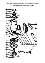 Предварительный просмотр 7 страницы Zelmer 17Z010 Service Manual