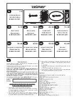 Zelmer 29Z010 User Manual preview