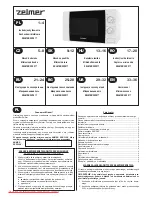 Zelmer 29Z017 User Manual предпросмотр