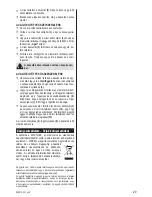 Preview for 19 page of Zelmer 32z010-001 User Manual