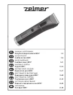 Preview for 1 page of Zelmer 39Z017 User Manual
