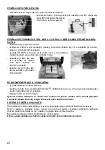 Preview for 24 page of Zelmer 5000 Instructions For Use Manual