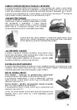 Preview for 29 page of Zelmer 5000 Instructions For Use Manual