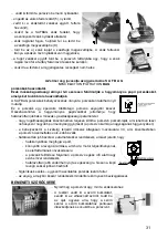 Предварительный просмотр 31 страницы Zelmer 5000 Instructions For Use Manual