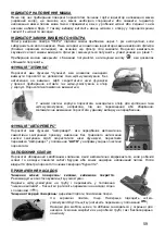 Preview for 59 page of Zelmer 5000 Instructions For Use Manual