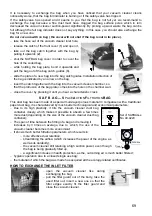 Preview for 69 page of Zelmer 5000 Instructions For Use Manual