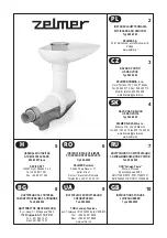 Предварительный просмотр 1 страницы Zelmer 986.9000 Instructions For Use Manual